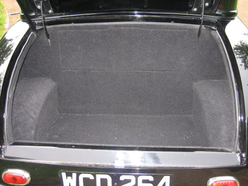 The Interior of The Boot.