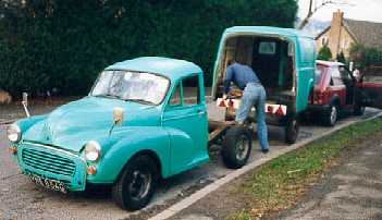 morris minor van chassis for sale