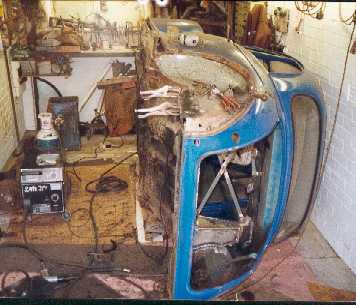 Car on side welding