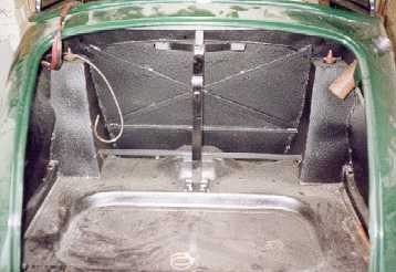 Inside the boot