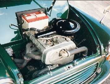 Finished engine bay