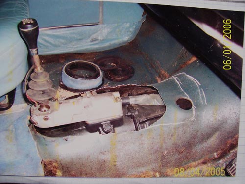 The Gear Stick In Position