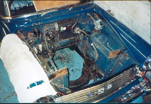 Stripping The Engine Bay