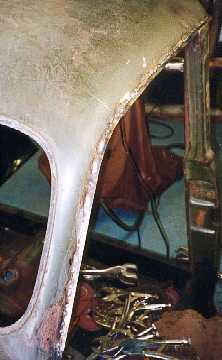 Gutter cut off.
