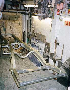 Chassis sprayed.
