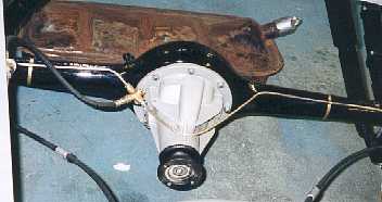 Rear axle.