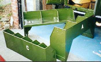Tool boxes for the rear.