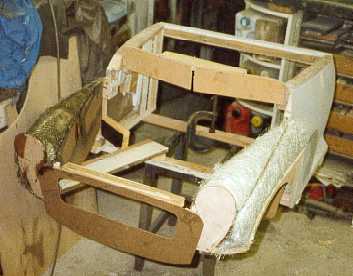 Wings taking shape.