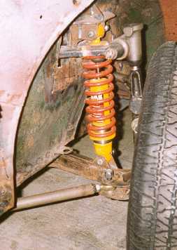 Front Coilover In Position