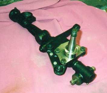 Upright with caliper mounting