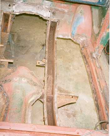 Old Floor Cut Out