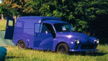 Finished van.