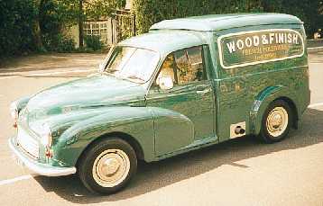 Front side view as the new owner has the van