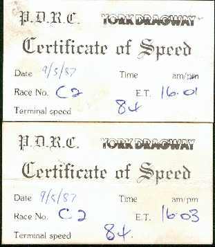 More timing slips