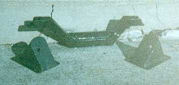 Gearbox cross member and engine mounts