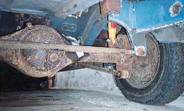 Rear axle
