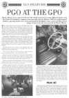 GPO Van Minor Matters  Magazine Article (page 1)