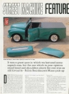 Feature car of the year magazine article.