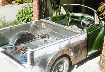 Cut down pickup back