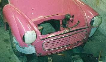 Lowered front wings