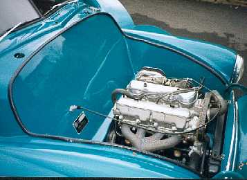 Engine bay.