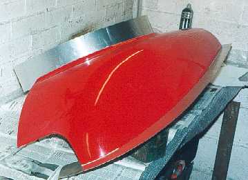 Front Wing Ready For Moulding.