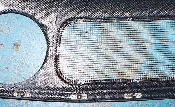 Rear Of the front Grill.