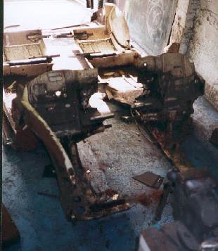 Floor  seperated from the shell