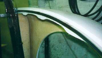 Front wing mounting.
