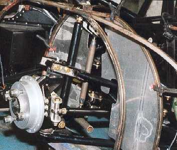 Trimming The inner Wing To Clear the ARB.