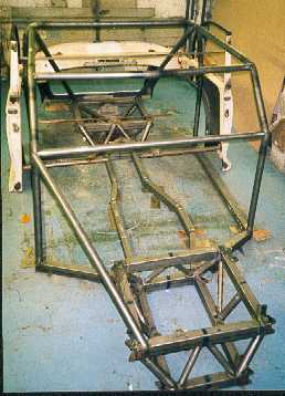 Body removed from chassa