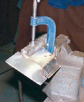 Bending the top plate.