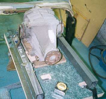 Rear module mock up