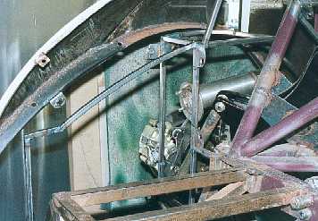 Rear inner wing framework.