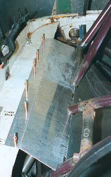 Rear shelf.