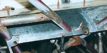 Rear shelf in detail.