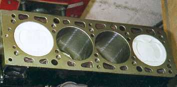 Ceramic coated pistons