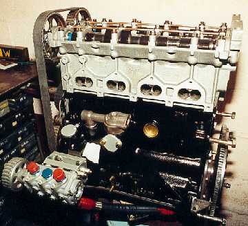 The built engine.