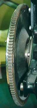 Rear of flywheel