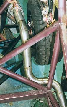 Redone rear pipe.