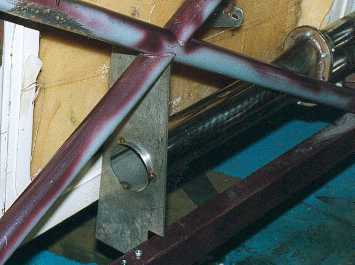 The start of the expansion chamber.