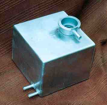 Alloy header tank.
