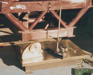 Marking suspension pick up height.