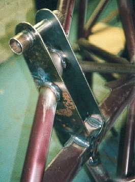 The front rocker mount.