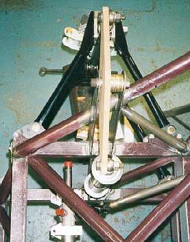 Mocking up the front rocker and coilover mount