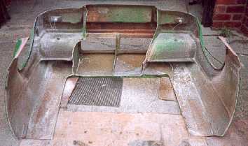 Cutting double skinning off the front end