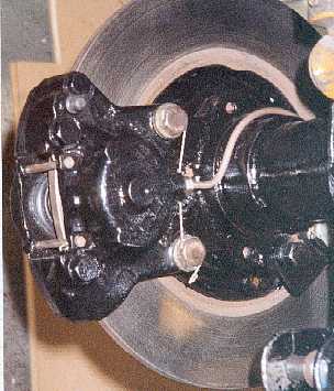 Rear caliper