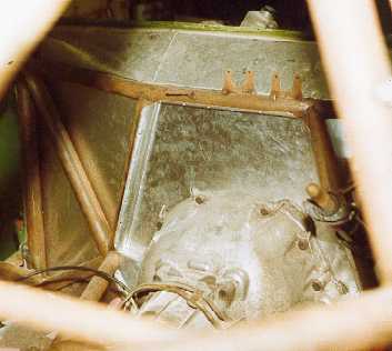 Panel around gearbox