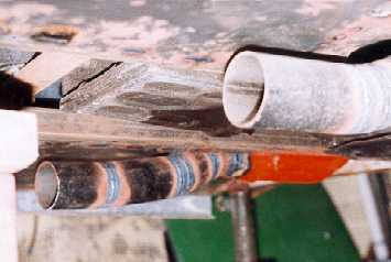 Exhaust manifolds under the car