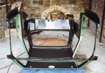 Inside of Body in Matt Black